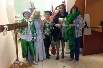 Fiesta de Carnaval en El Roque Azucarero (Foto cedida a TA)